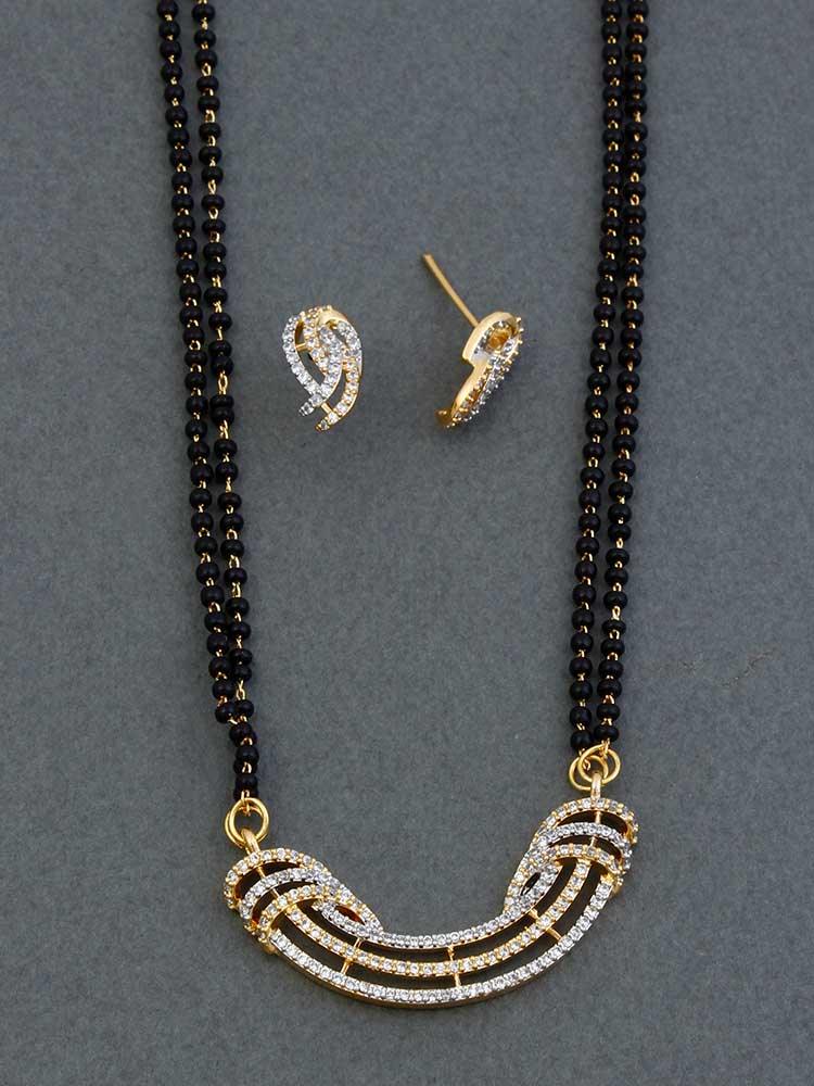 Aton Pendant Mangalsutra Set - Bling Bag