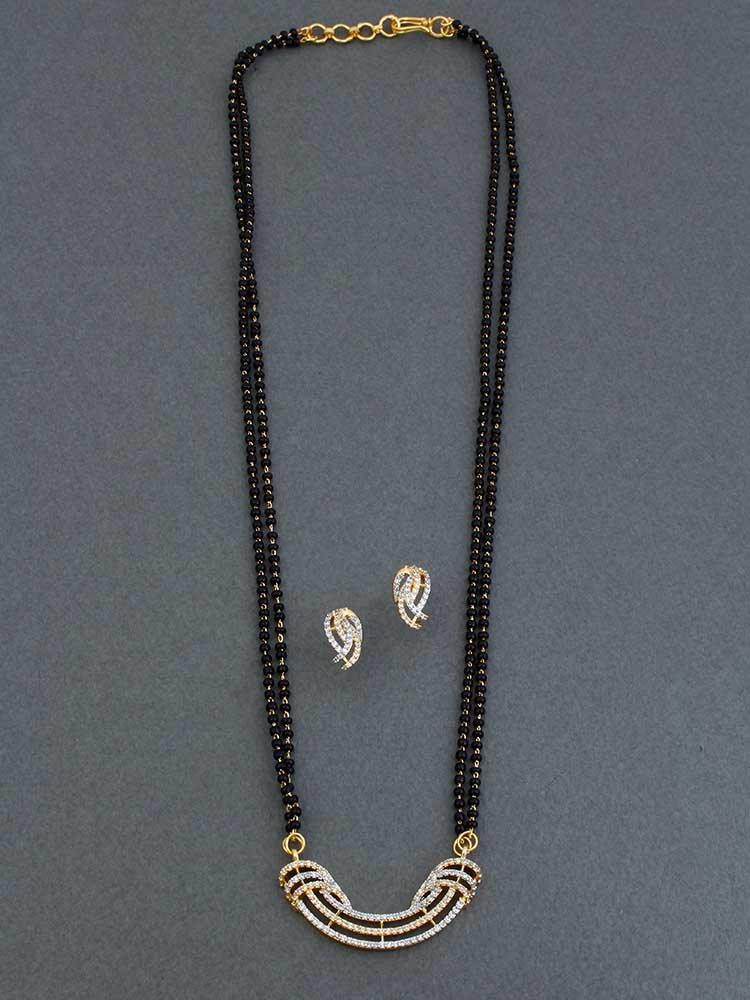 Aton Pendant Mangalsutra Set - Bling Bag