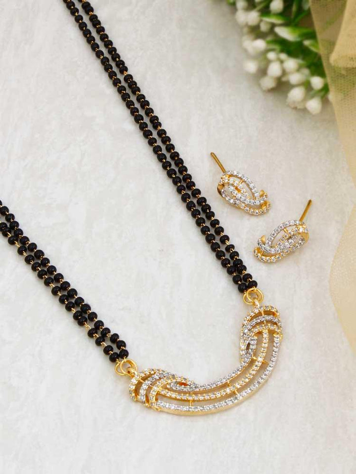 Aton Pendant Mangalsutra Set - Bling Bag