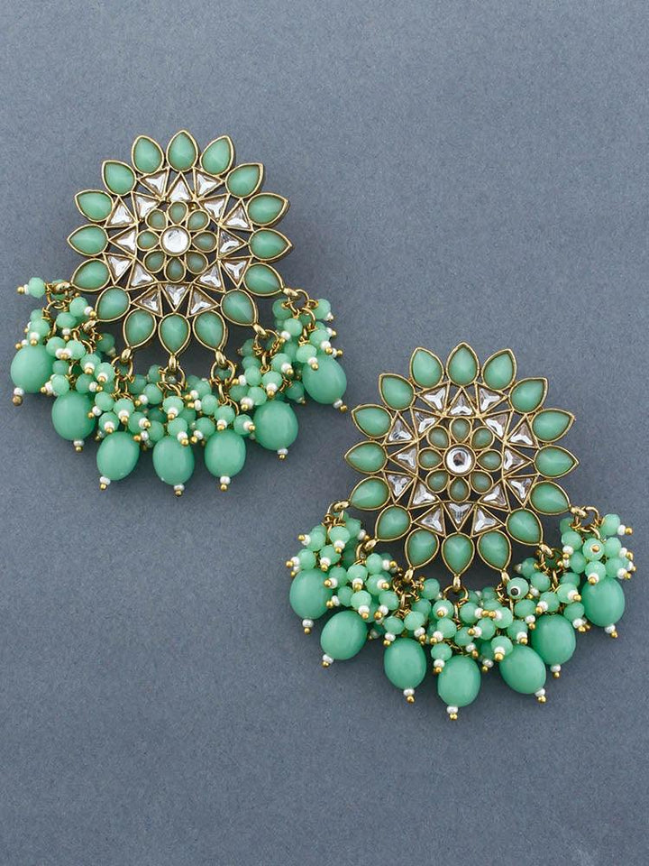 Mint Augustina Studs - Bling Bag