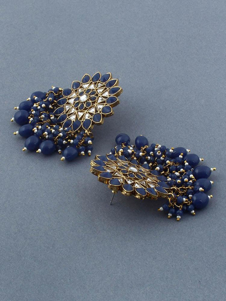 Navy Augustina Studs - Bling Bag