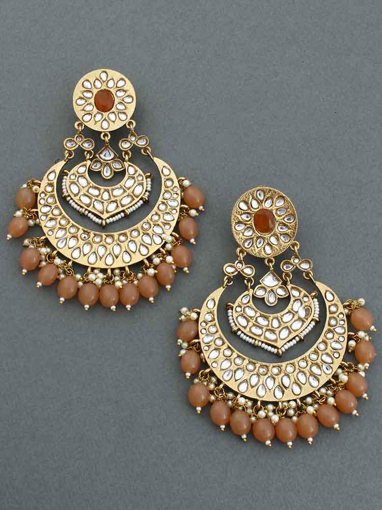 Brown Bhoomi Chandbalis - Bling Bag