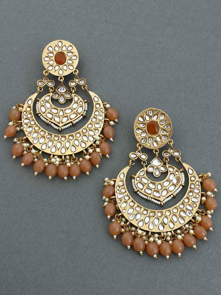 Brown Bhoomi Chandbalis - Bling Bag