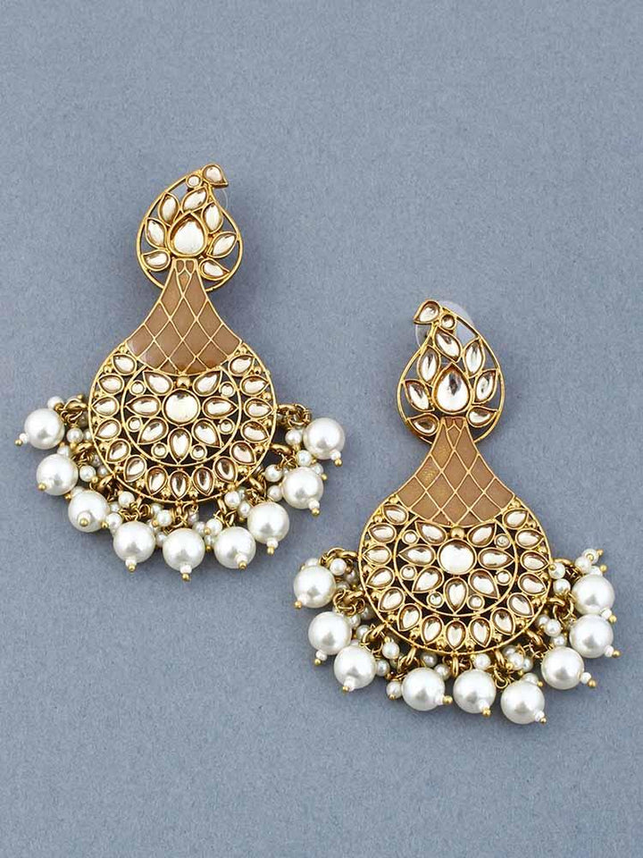 Brown Boond Designer Earrings - Bling Bag