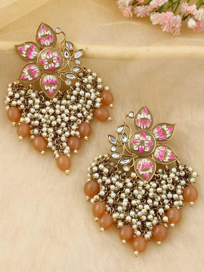 Brown Chakrika Designer Earrings - Bling Bag