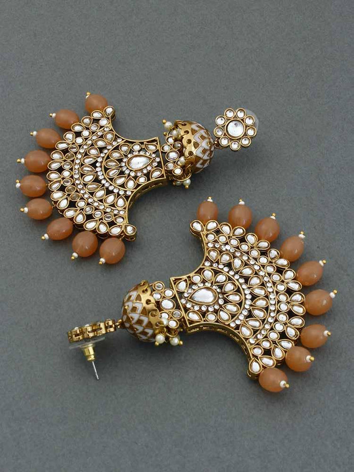 Brown Hamsini Chandbalis - Bling Bag