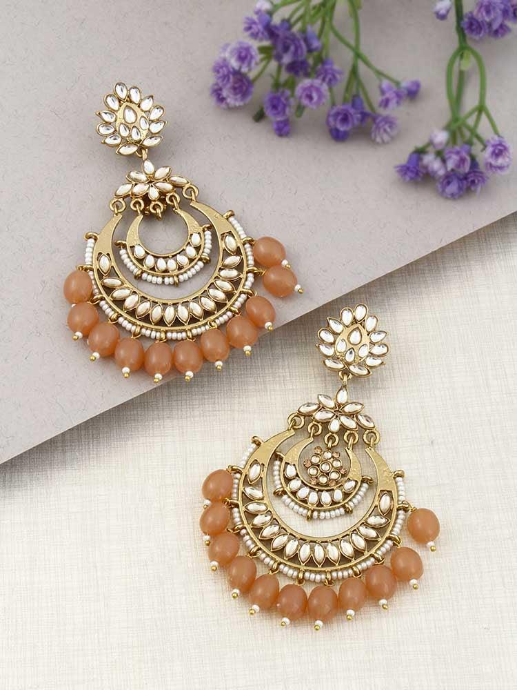 Brown Mumtaz Chandbalis - Bling Bag