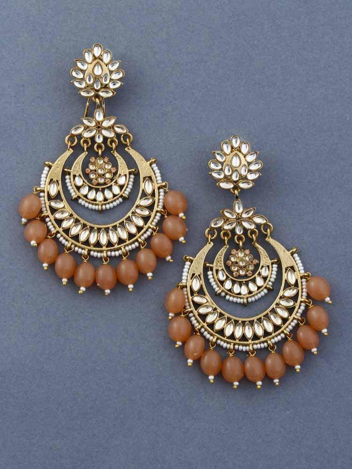 Brown Mumtaz Chandbalis - Bling Bag