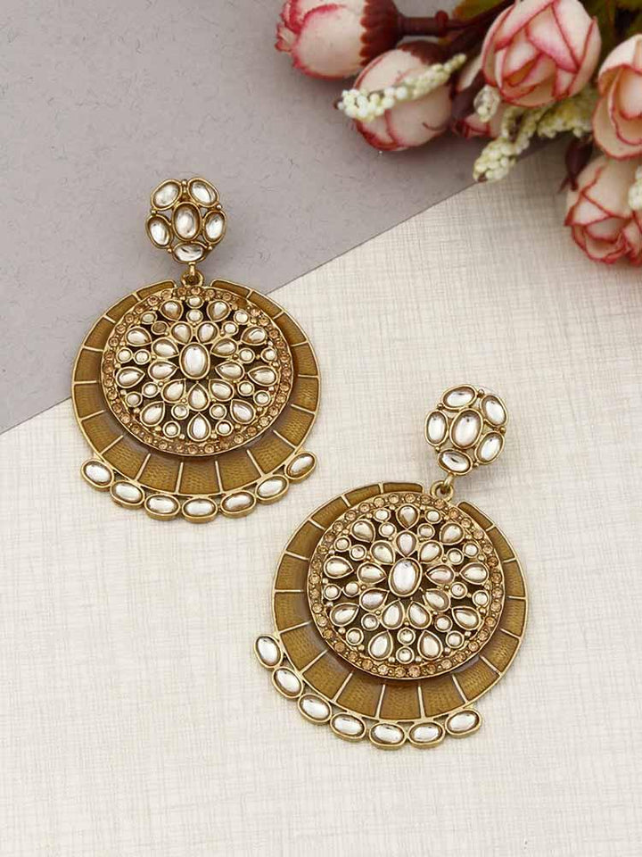 Brown Sameera Chandbalis - Bling Bag