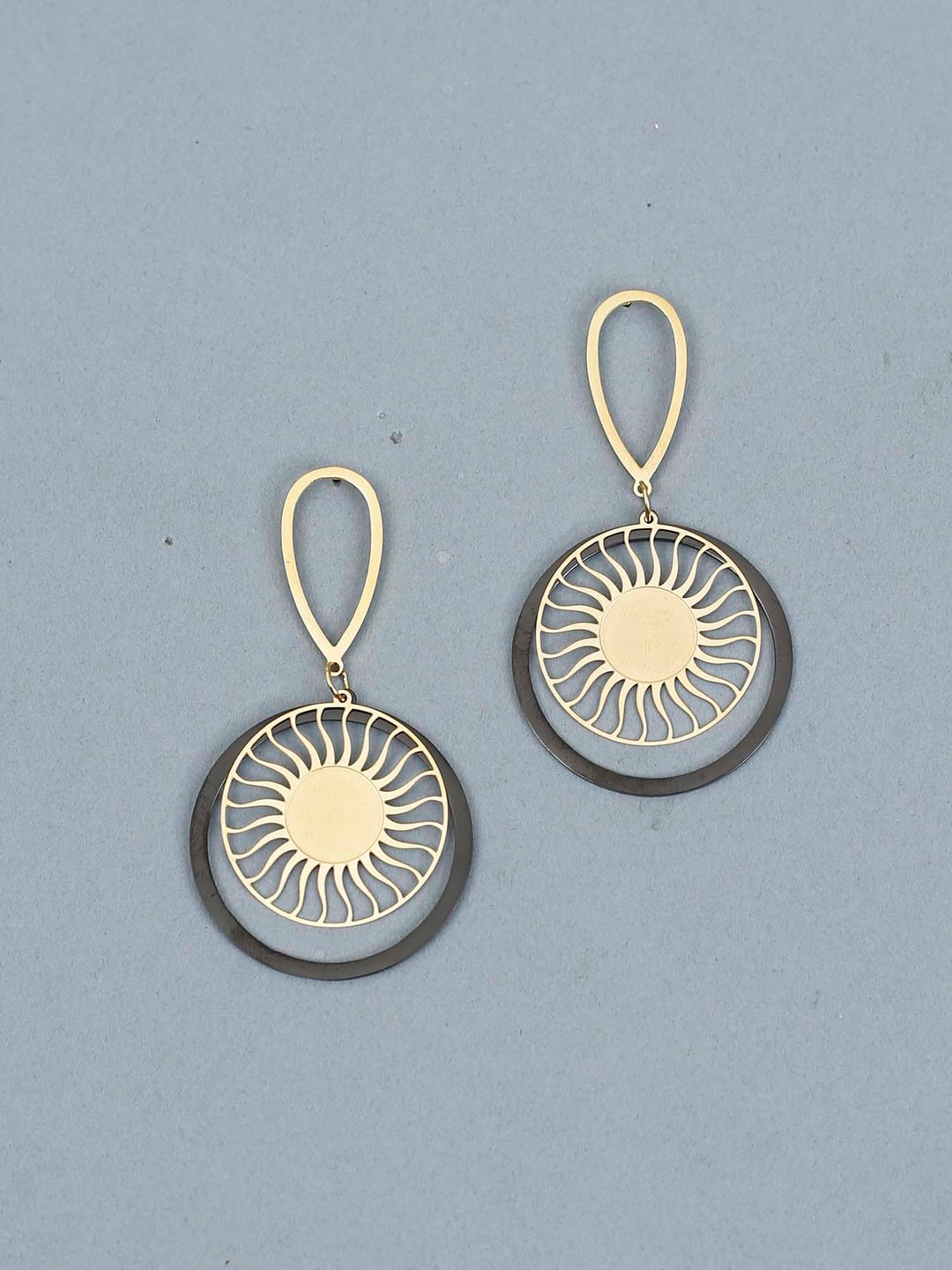 earrings - Bling Bag Black Tate Dangler Earrings