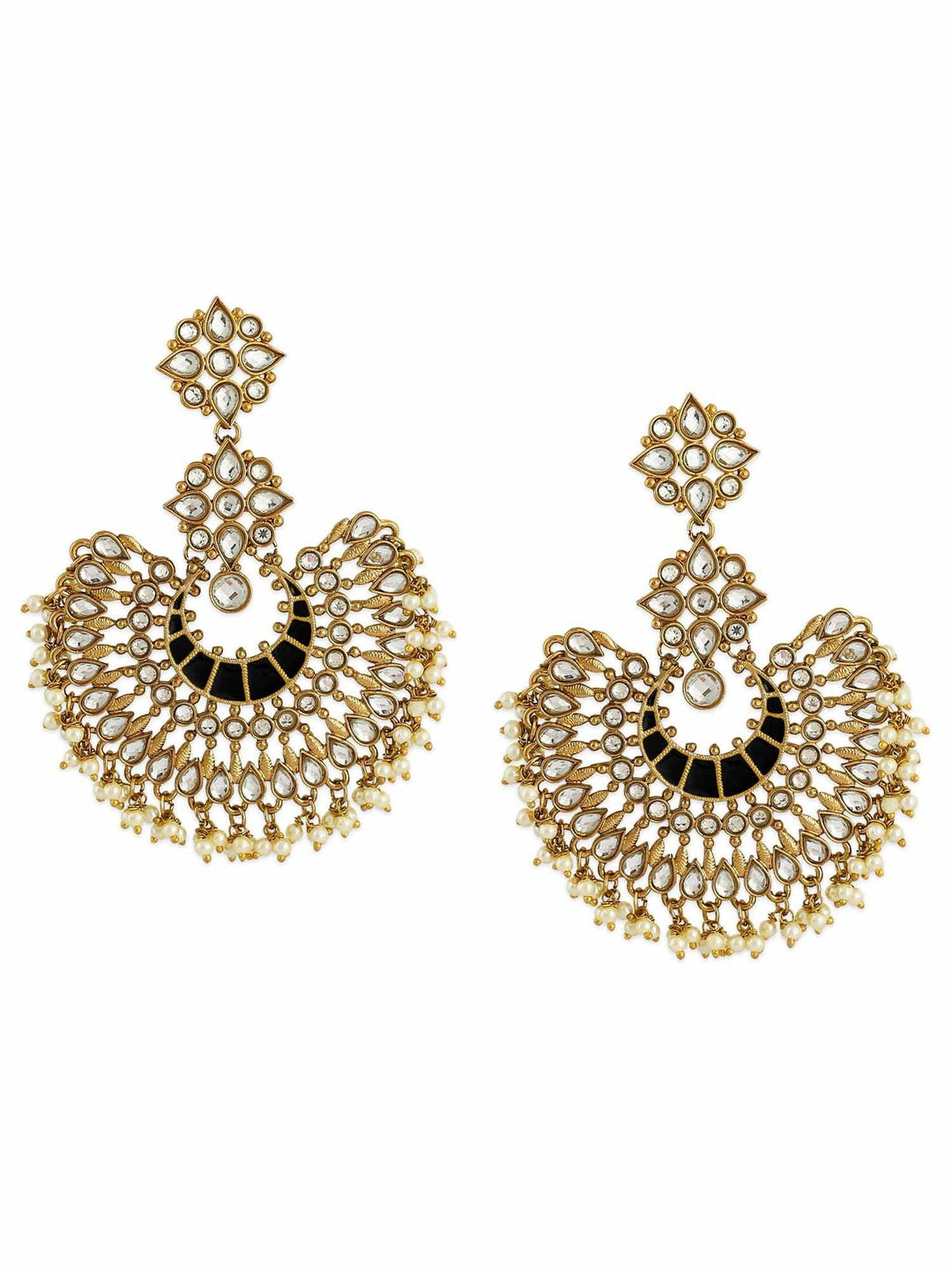 earrings - Bling Bag Jet Chakra Designer Earrings