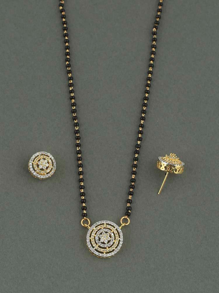 Blanco Pendant Mangalsutra Set - Bling Bag