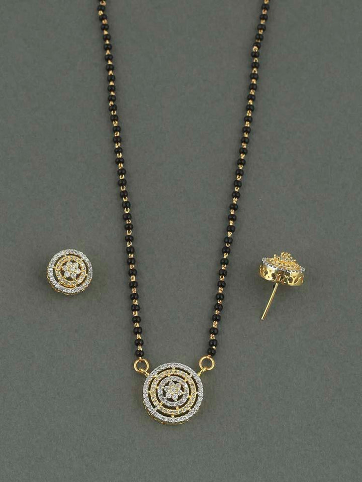 Blanco Pendant Mangalsutra Set - Bling Bag