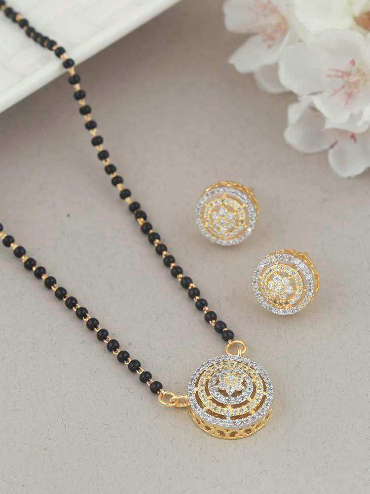 Blanco Pendant Mangalsutra Set - Bling Bag