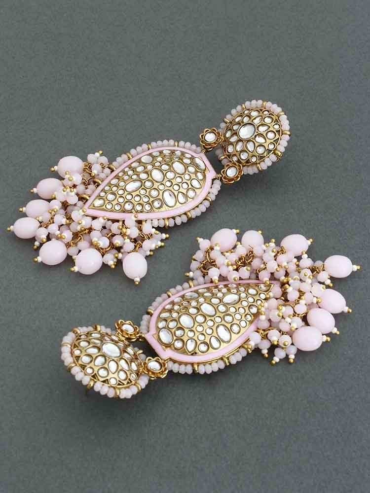 Blush Chaitali Designer Earrings - Bling Bag