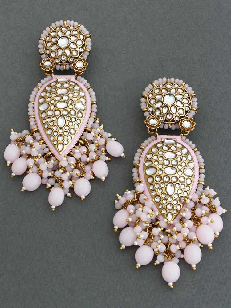 Blush Chaitali Designer Earrings - Bling Bag