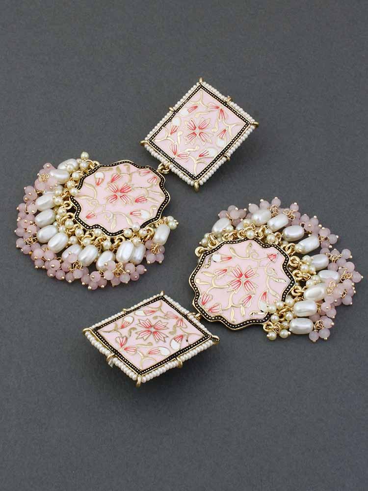 Blush Disha Designer Earrings - Bling Bag