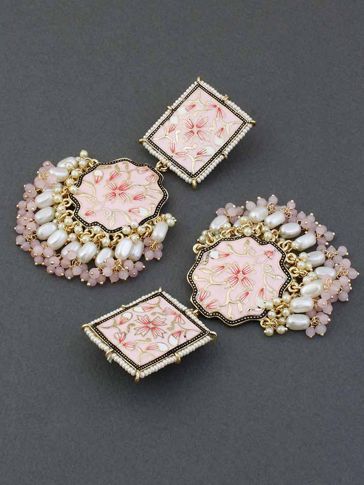 Blush Disha Designer Earrings - Bling Bag