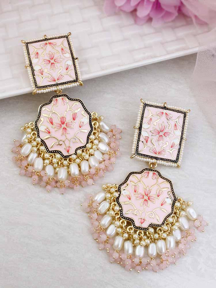Blush Disha Designer Earrings - Bling Bag