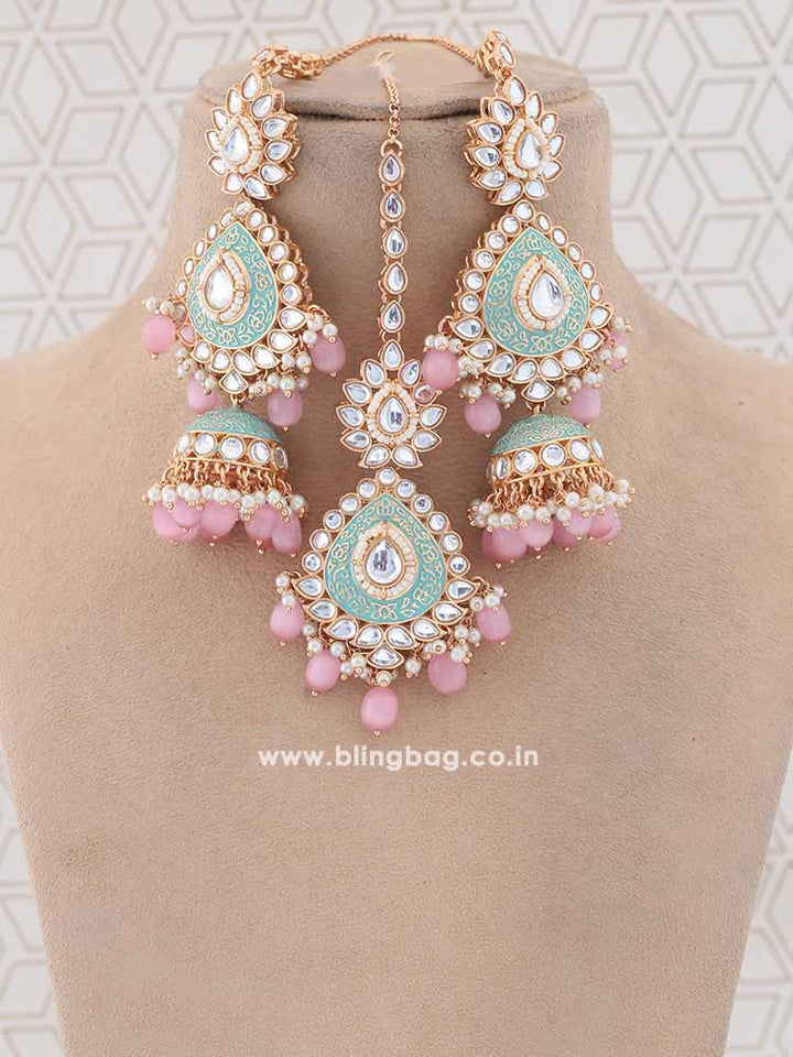 Blush Maithili Jewellery Set