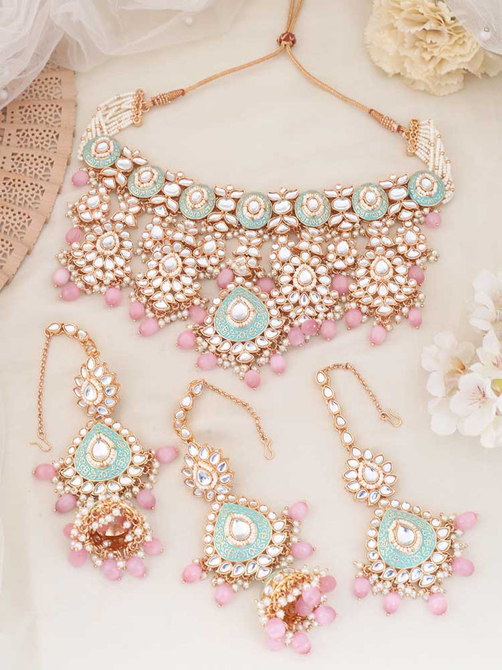 Blush Maithili Jewellery Set
