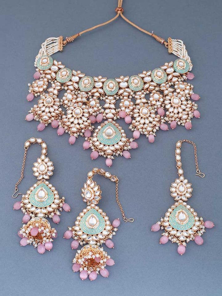 Blush Maithili Jewellery Set