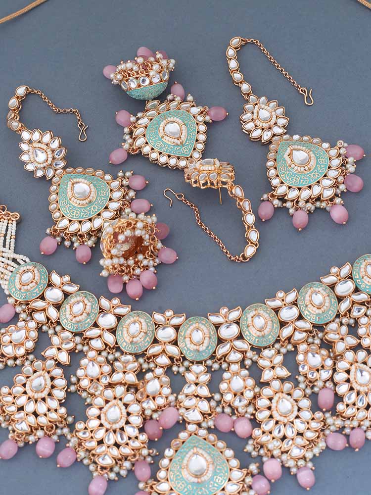Blush Maithili Jewellery Set