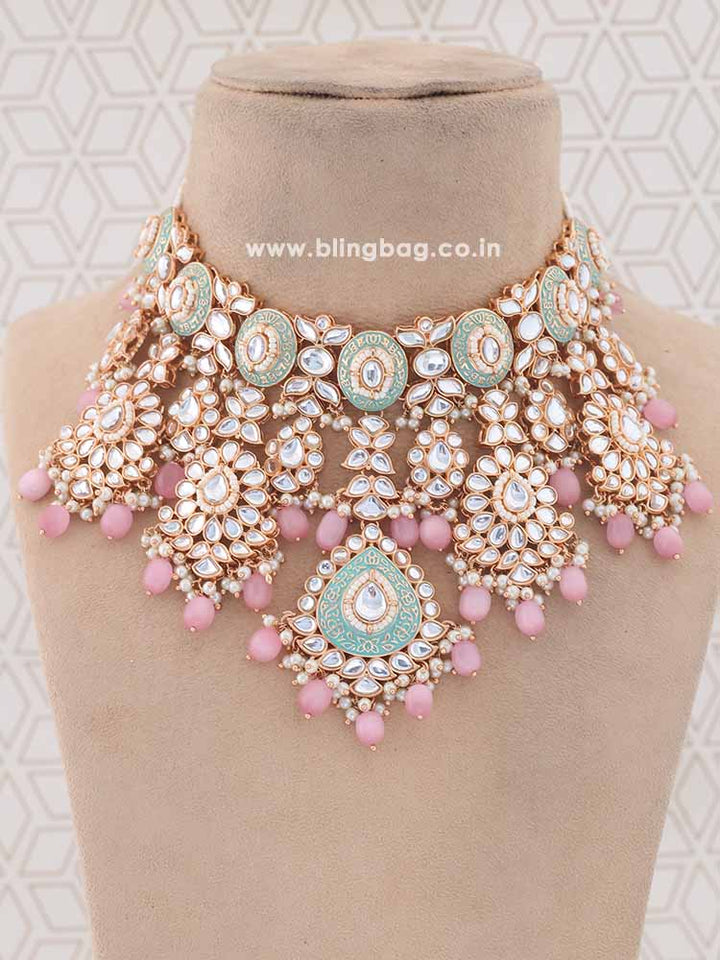 Blush Maithili Jewellery Set