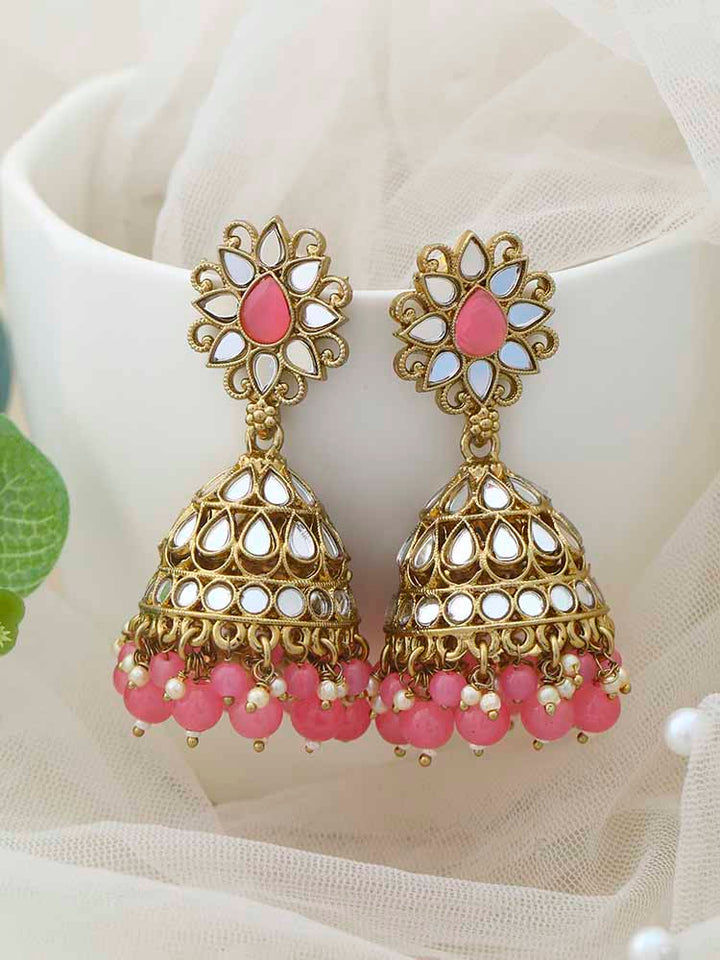 Blush Manair Jhumkis