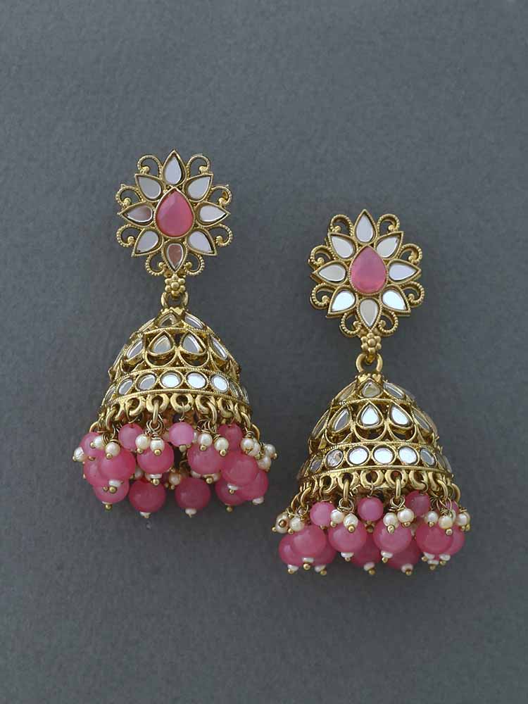 Blush Manair Jhumkis