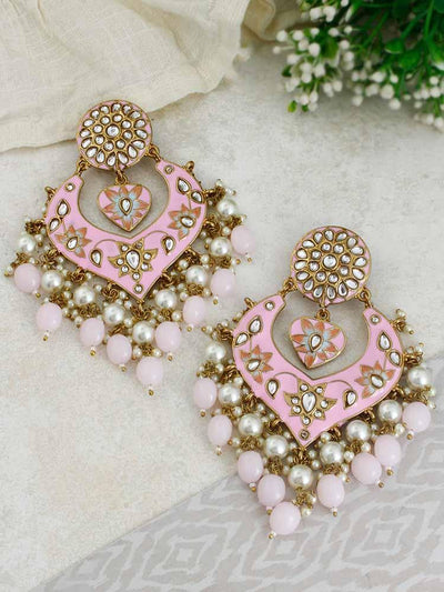 Blush Roohi Designer Earrings - Bling Bag