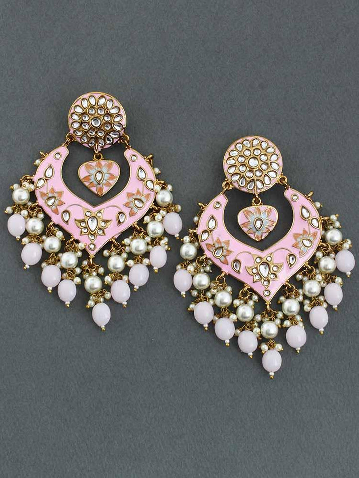 Blush Roohi Designer Earrings - Bling Bag