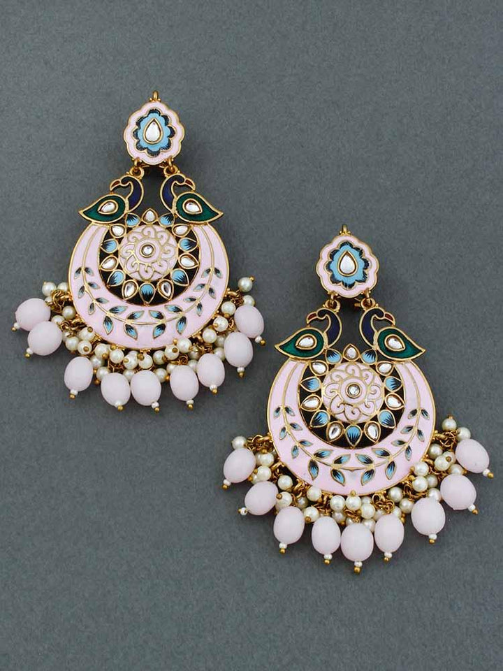 Blush Sangini Chandbalis - Bling Bag