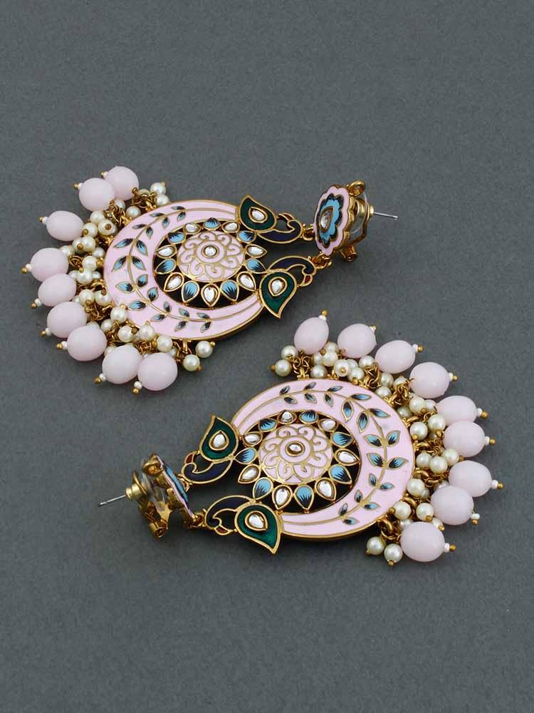 Blush Sangini Chandbalis - Bling Bag