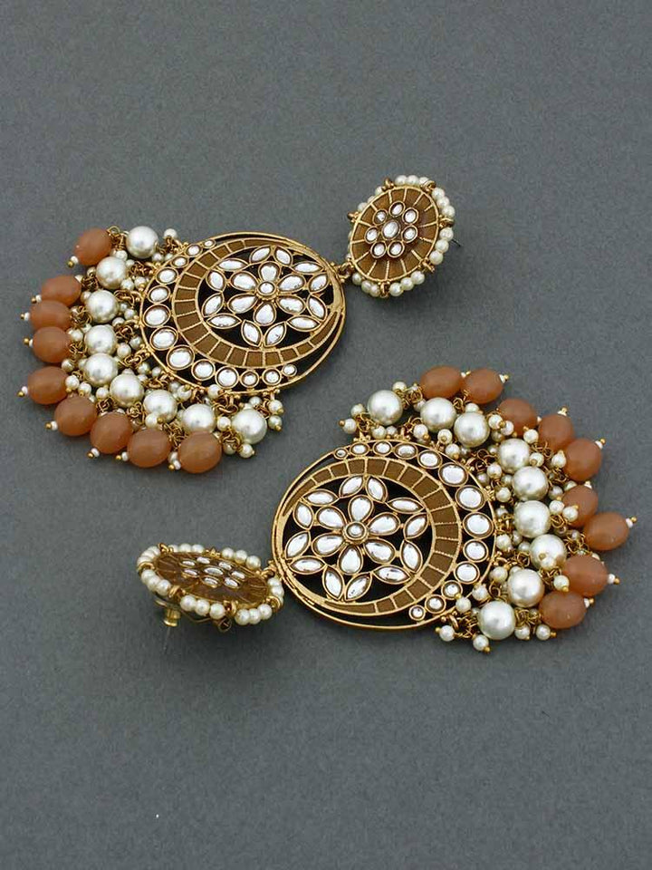 Brown Deepika Chandbalis - Bling Bag