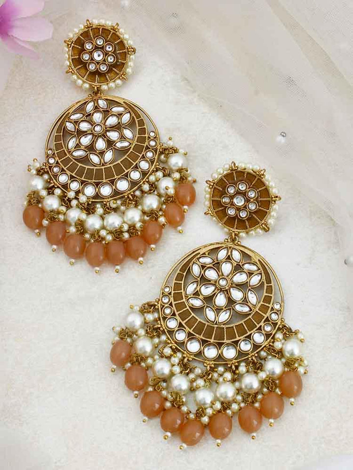 Brown Deepika Chandbalis - Bling Bag