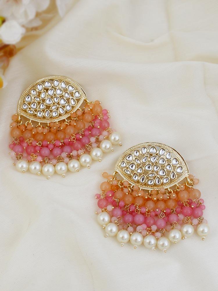 Brown Namniya Satrangi Danglers - Bling Bag