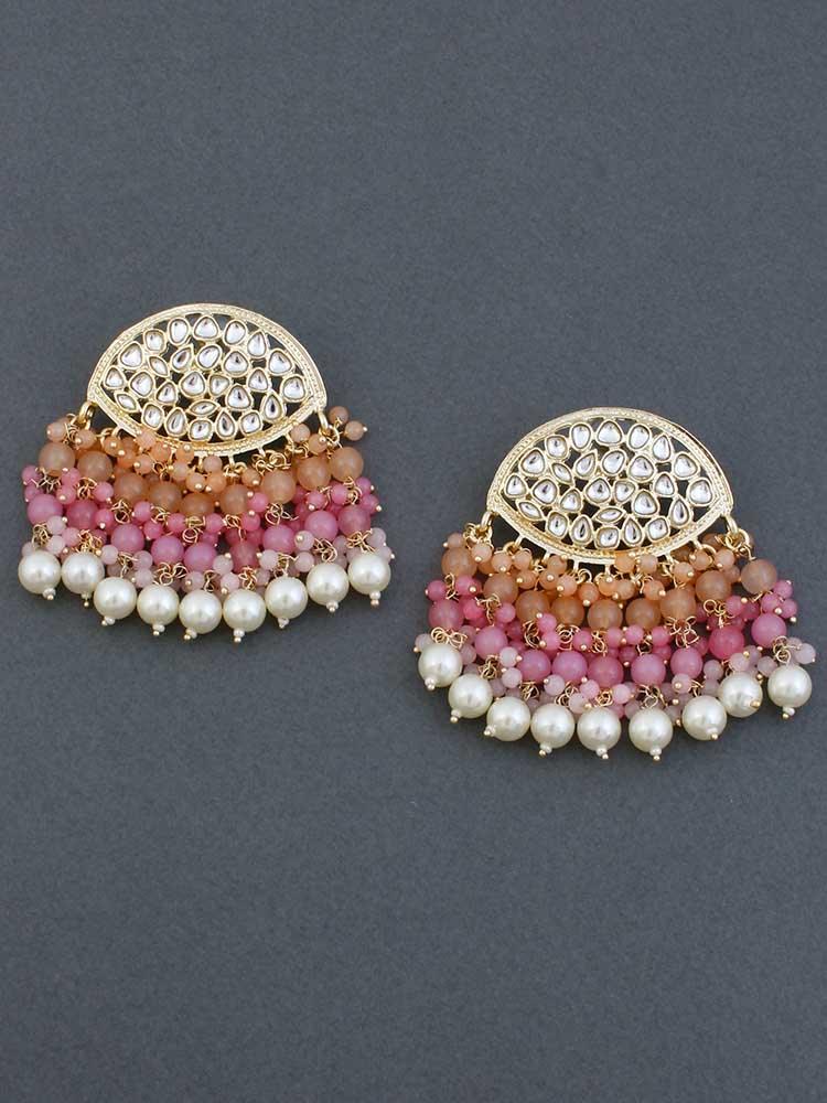 Brown Namniya Satrangi Danglers - Bling Bag