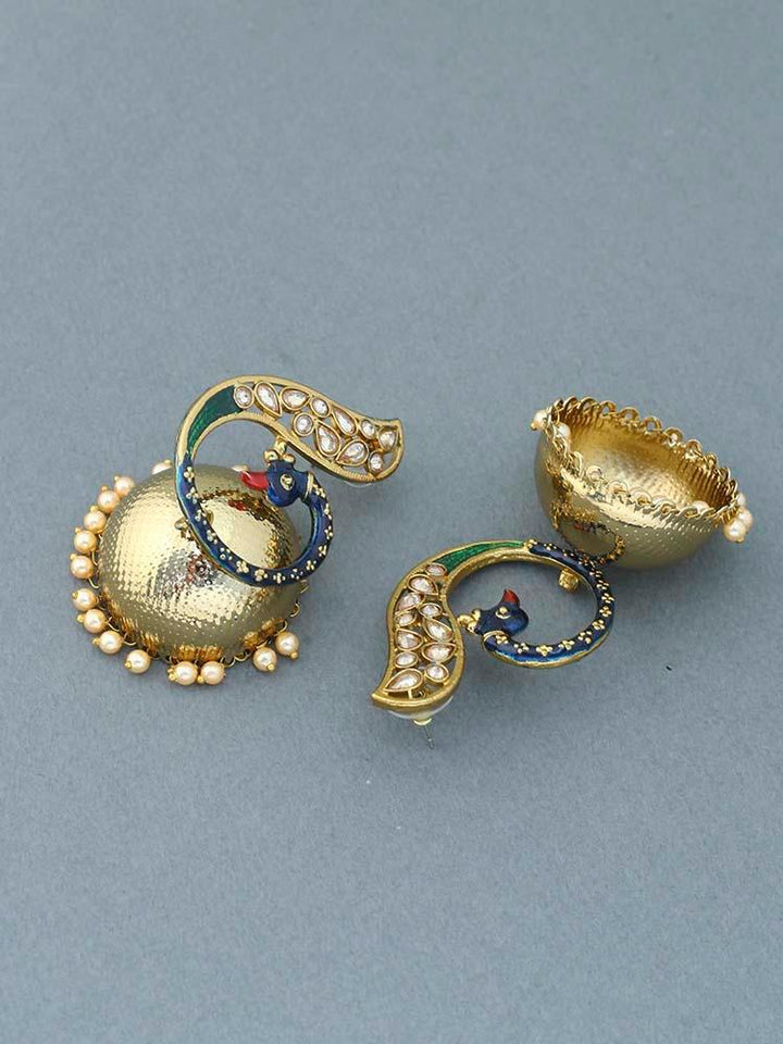 Classic Mayur Jhumkis - Bling Bag