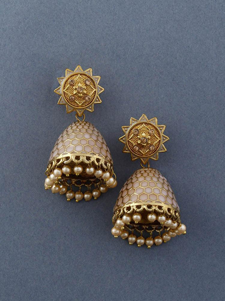 Crepe Bell Jhumkis - Bling Bag