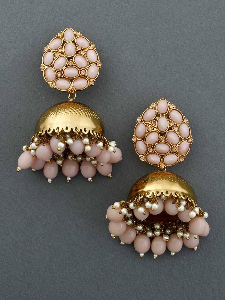 Crepe Bubble Jhumkis - Bling Bag