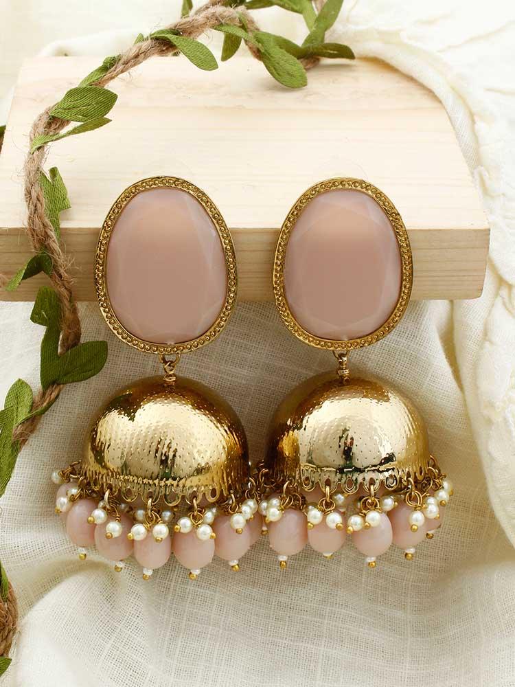 Crepe Magna Shesha Jhumkis - Bling Bag