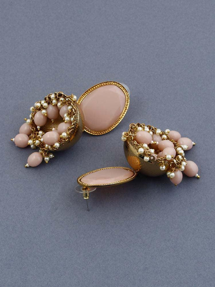 Crepe Magna Shesha Jhumkis - Bling Bag