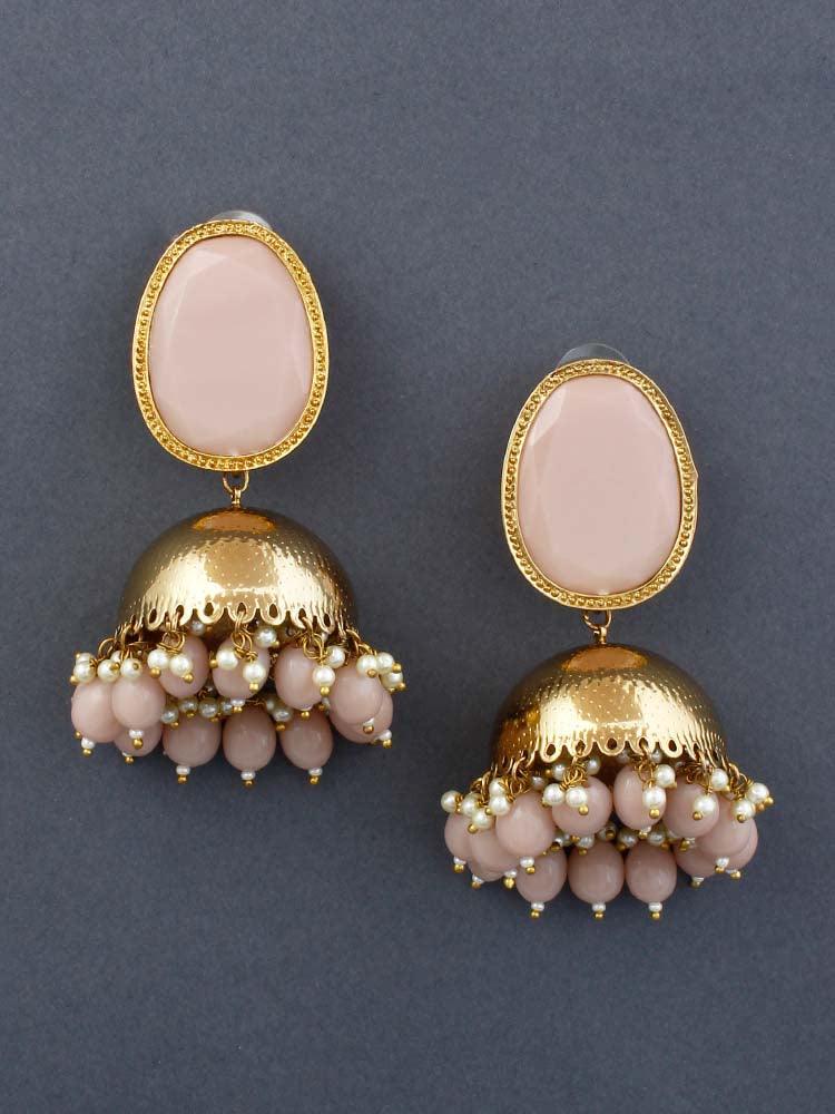 Crepe Magna Shesha Jhumkis - Bling Bag