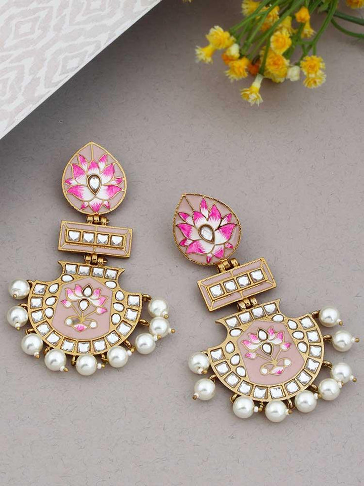 Crepe Pankaj Designer Earrings - Bling Bag