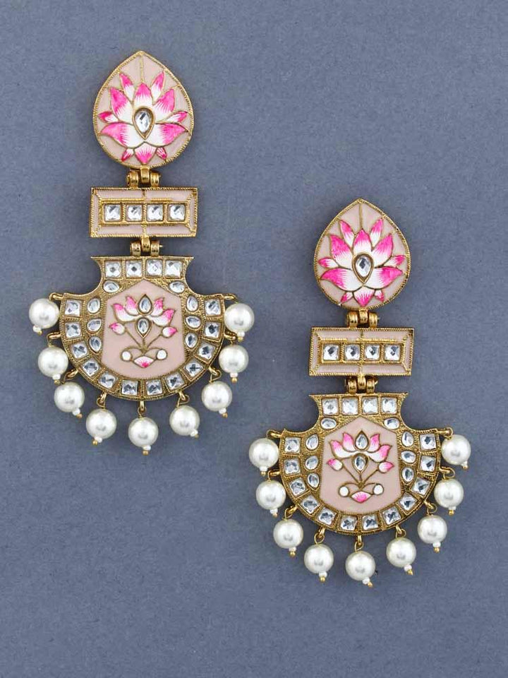 Crepe Pankaj Designer Earrings - Bling Bag