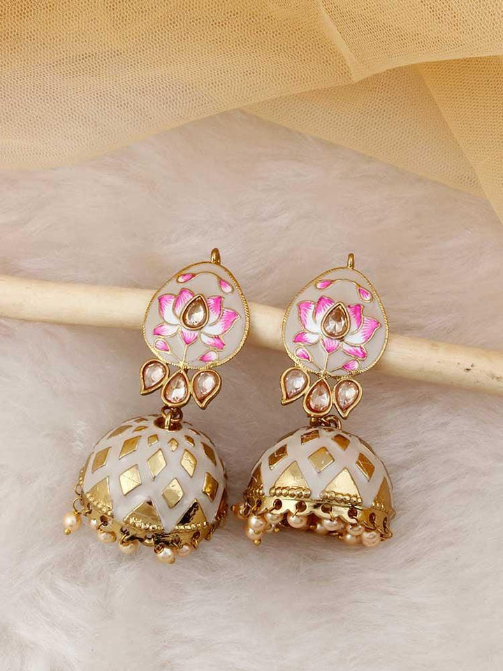 Crepe Rudra Jhumkis - Bling Bag