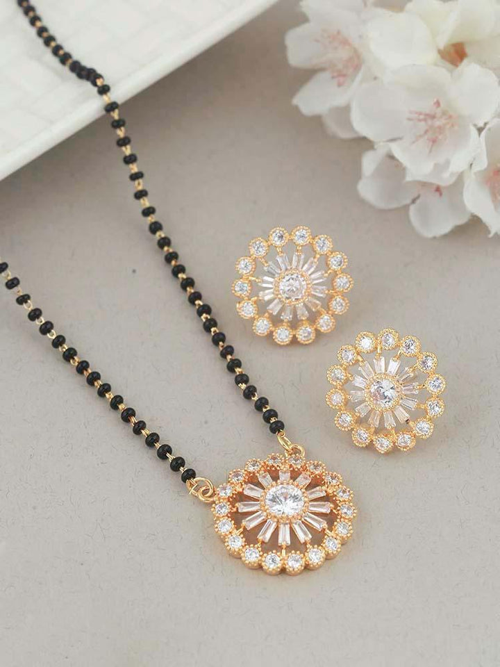Caesar Pendant Mangalsutra Set - Bling Bag