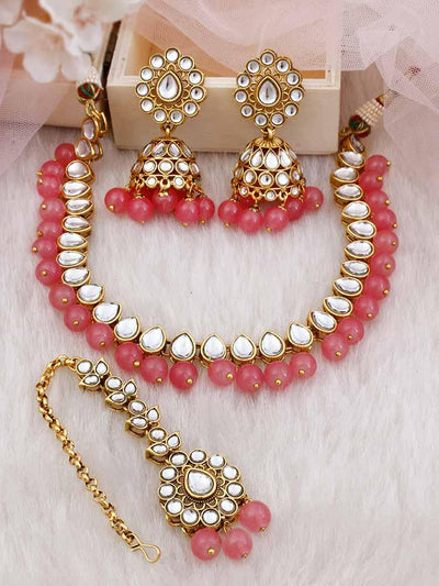 Coral Aaradhya Jewellery set - Bling Bag