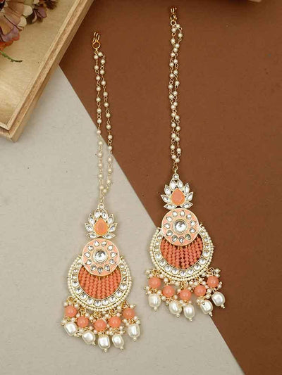 earrings - Bling Bag Coral Nitya Sahara Earrings